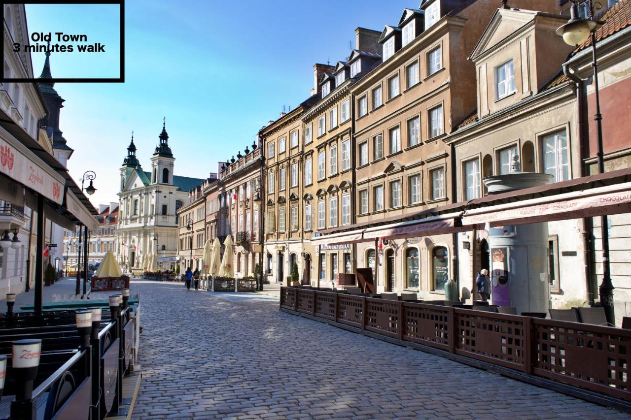 Sasiad Syrenki - Old Town Apartment Warschau Buitenkant foto