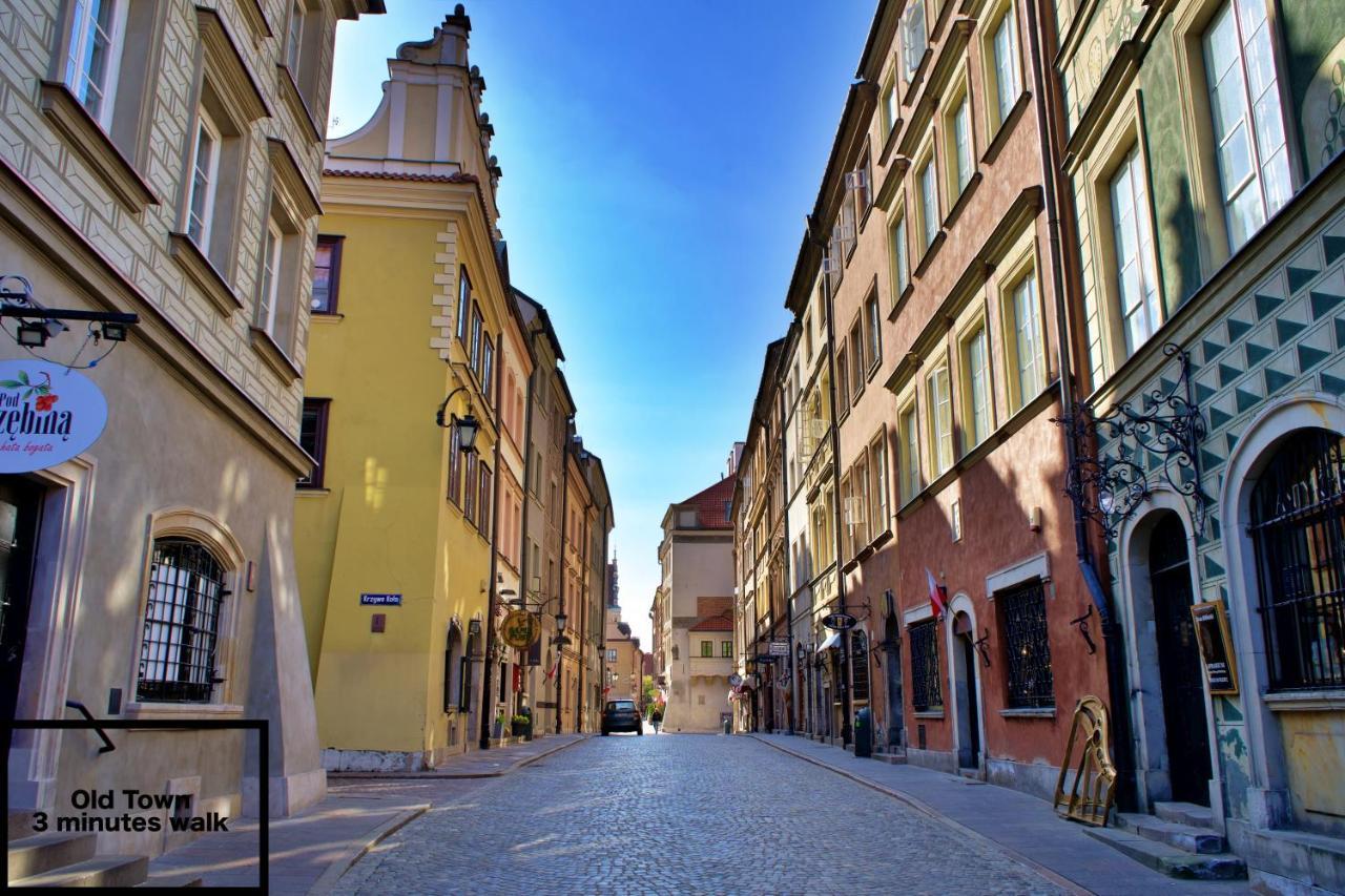 Sasiad Syrenki - Old Town Apartment Warschau Buitenkant foto